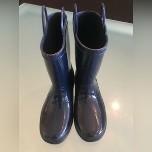 Little Boys’ Navy blue rain boots